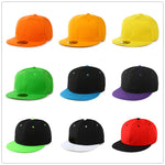 Plain hip-hop hats