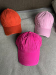 Candy Color Distressed Basic Hats