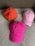 Candy Color Distressed Basic Hats