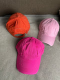 Candy Color Distressed Basic Hats